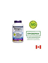 Omega-3, Pflanzensterine und Coenzym Q10 – Omega Q Sterols, 200 Softgel-Kapseln