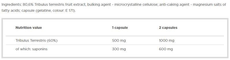 <tc>Olimp</tc> Tribusteron 60 - 500 mg. 120 Kapseln.