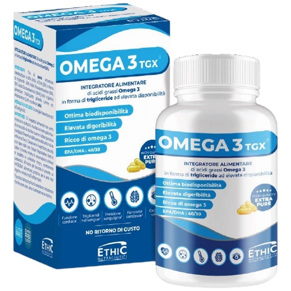 OMEGA 3TGX | mit 70 % Omega-3 – 60 Kapseln
