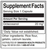 Octaco<tc>san</tc>ol 20 mg | Maximale Stärke - 30 Kapseln