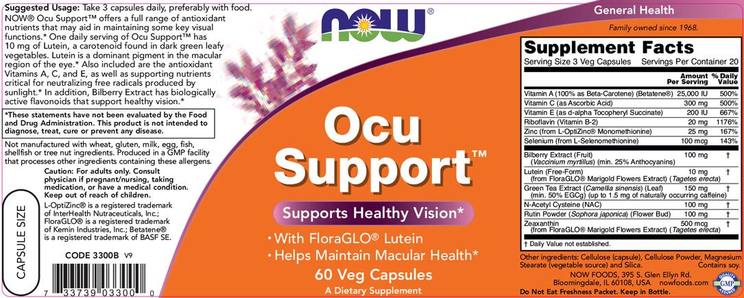 Ocu Support – 60 Kapseln