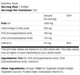 Omega 3 1000 mg – 100 Gelkapseln