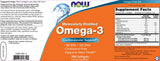 Omega 3 1000 mg/molekular destilliert – 200 Gelkapseln