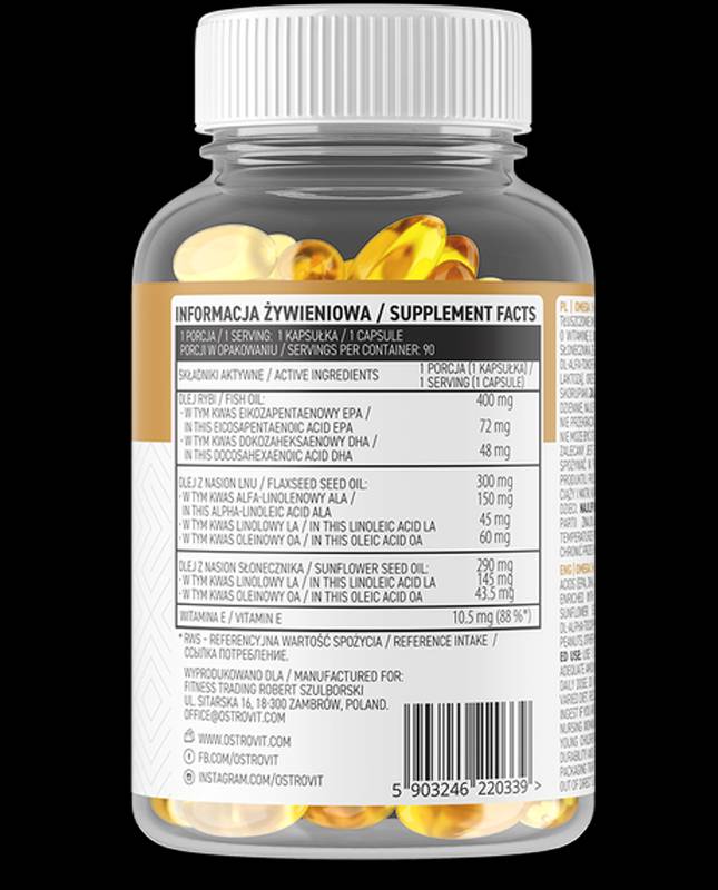Omega 3-6-9 – 180 Kapseln