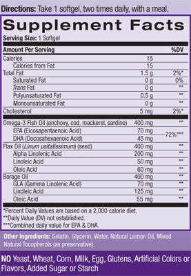 Omega 3-6-9-Komplex 90 Kapseln