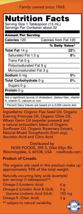 Omega 3-6-9 Flüssigkeit – 473 ml