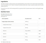 Omega 3-6-9 Flüssigkeit + ADEK | Vitamin A + D + E + K 120 ml
