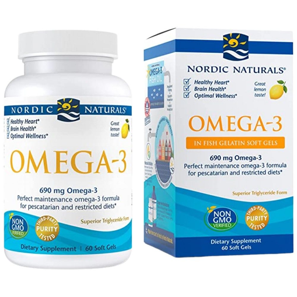 Omega-3 690 mg – 60 Kapseln