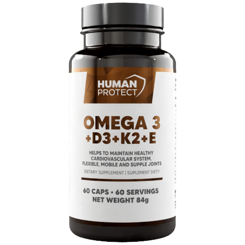 Omega 3 + D3 + K2 + E 60 Kapseln