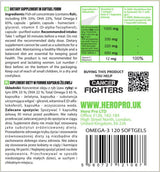 Omega-3-Fischöl | 65 % EPA + DHA – 120 Gelkapseln