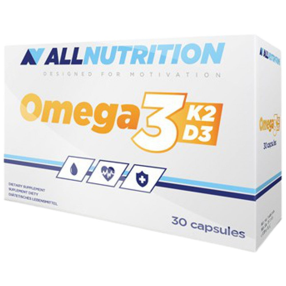 Omega 3 + K2 D3 – 30 Gelkapseln