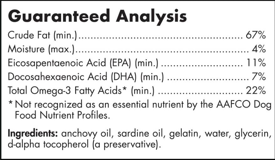Omega-3 Pet – 180 Gelkapseln