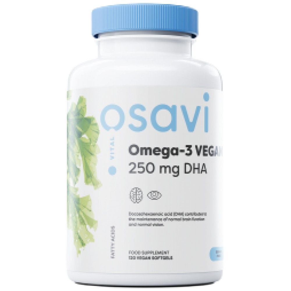 Omega-3 Vegan | 250 mg DHA – 120 Kapseln