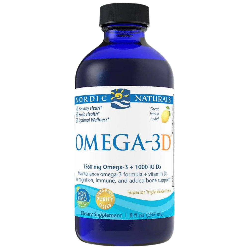 Omega-3D-Flüssigkeit 1560 mg – 237 ml
