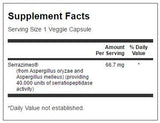 Optimale Potenz Serrazimes 40.000 Einheiten 66,7 mg 60 Kapseln