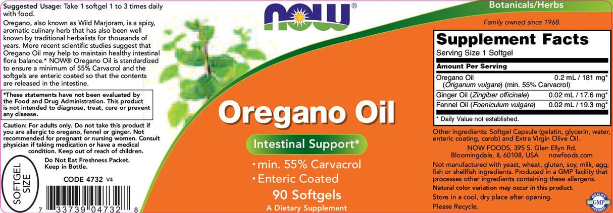 Oreganoöl – 90 Gelkapseln