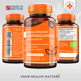 Bio Ashwagandha KSM 66 – Bio Ashwagandha 500 mg 60 vegane Kapseln