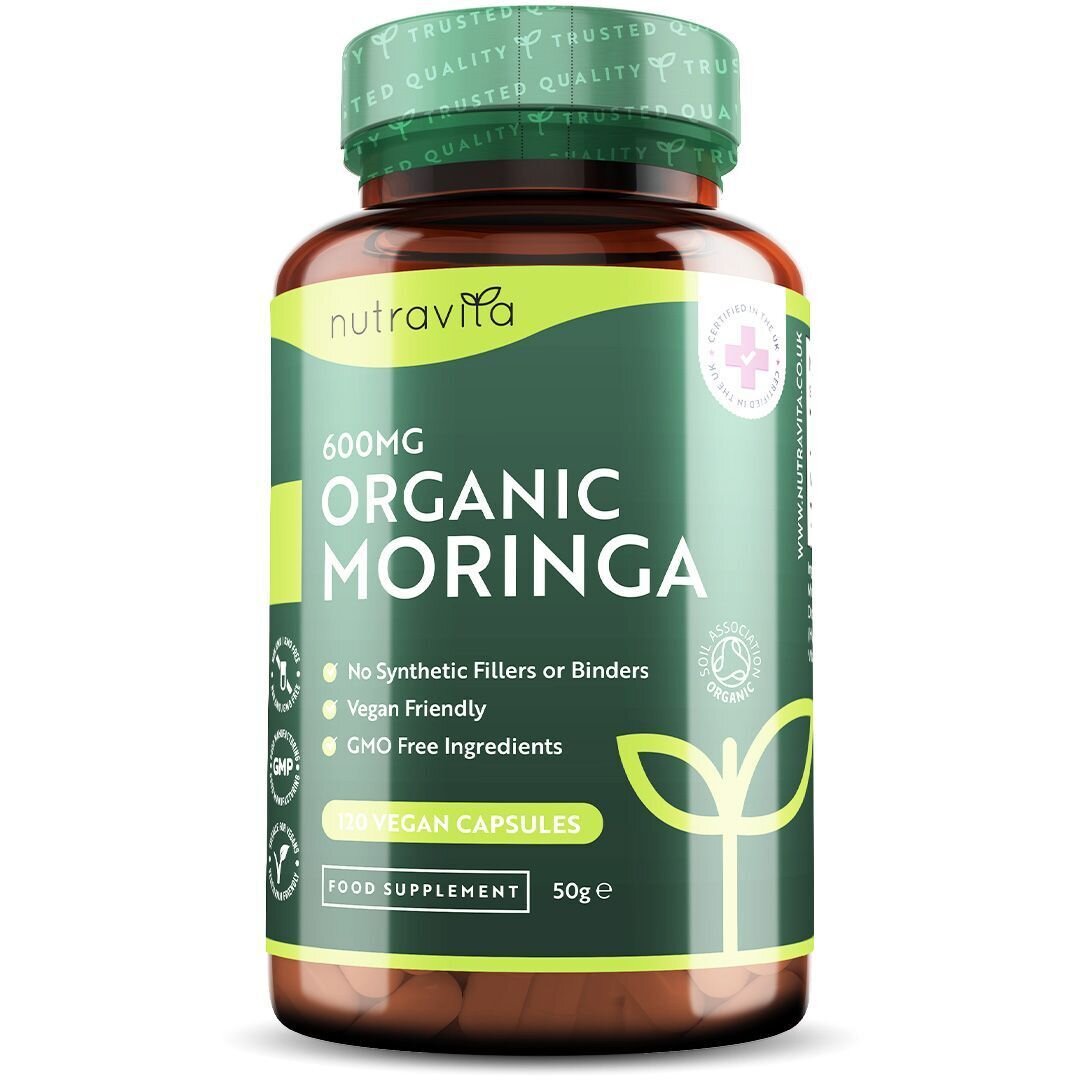 Bio-Moringa – Bio Moringa 600 mg 120 vegane Kapseln