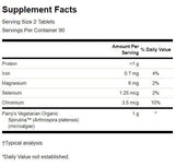 Bio-Spirulina 500 mg – 180 Tabletten