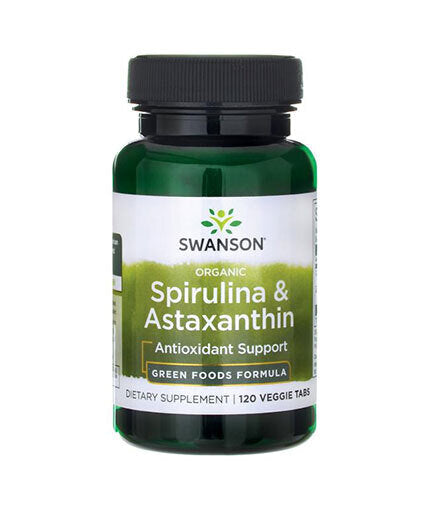 Bio-Spirulina und Astaxanthin – 120 Tabletten