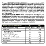 Taschengröße / voller Erdnussbutterpaste / knusprigen 40 Gramm