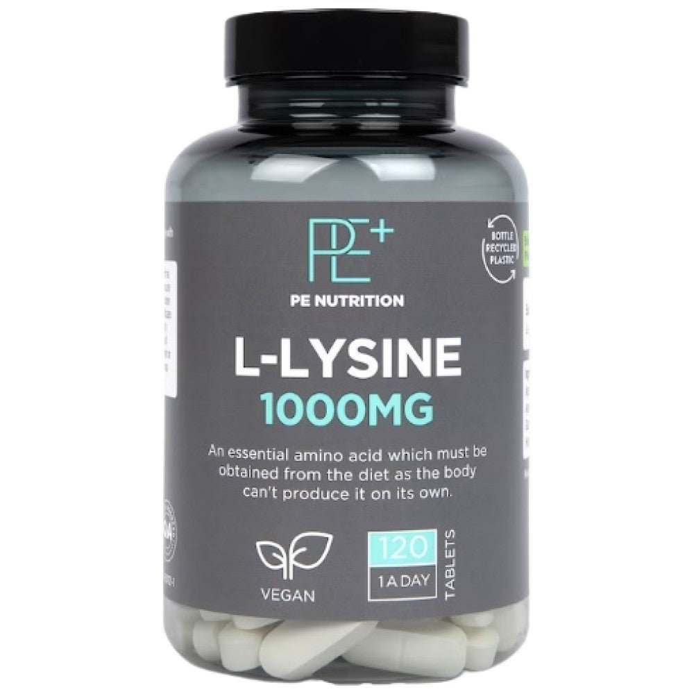 PE-Ernährung | L-Lysin 1000 mg – 120 Tabletten