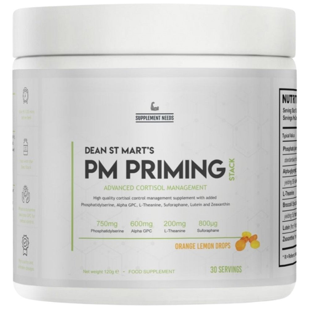PM-Grundierungsstapel | Erweitertes Cortisol-Management 120 Gramm