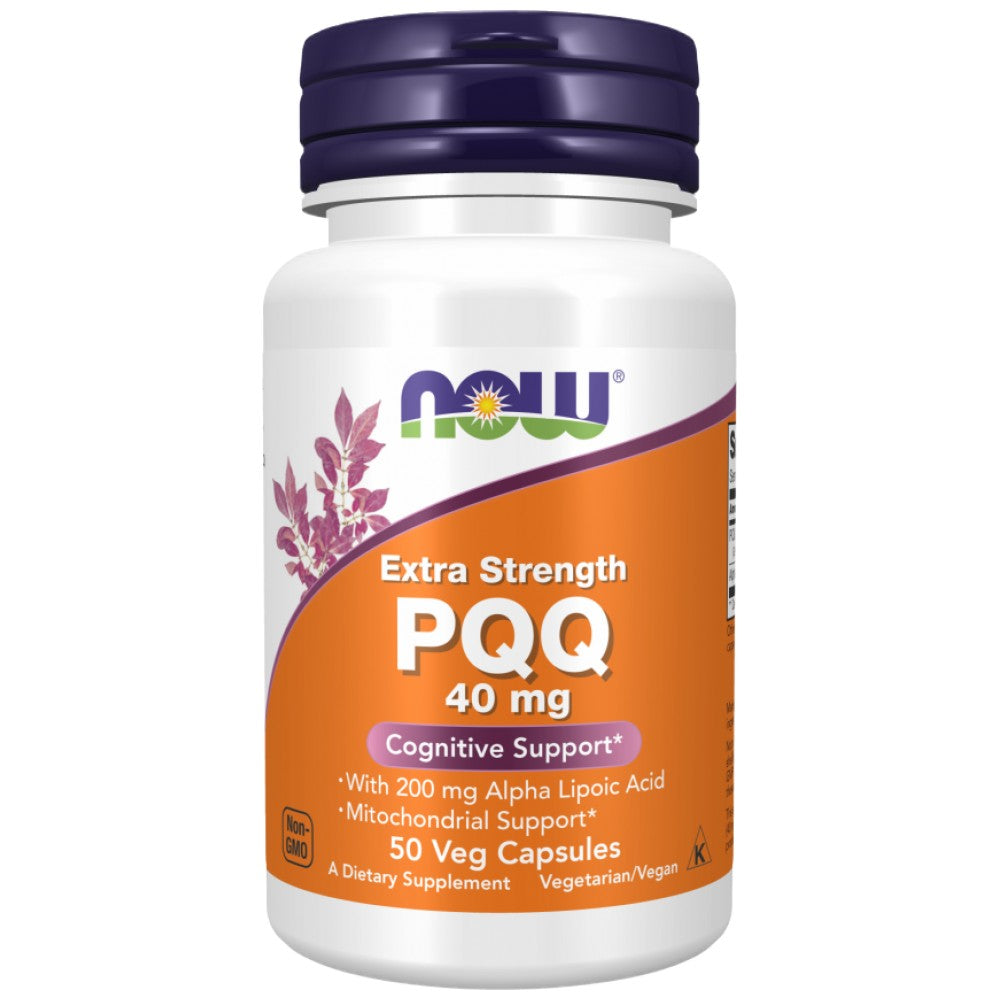 PQQ 40 mg Extrastärke | mit Alpha-Liponsäure 200 mg - 50 Kapseln