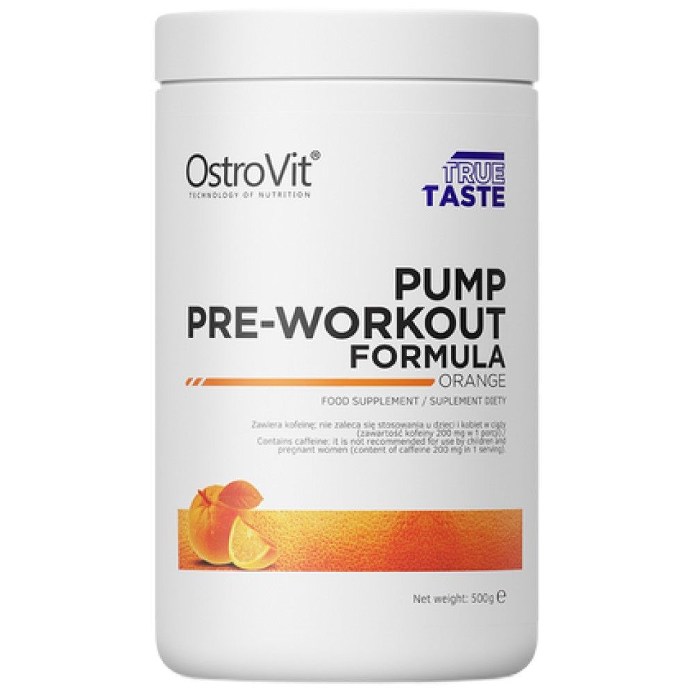 PUMP Pre-Workout-Formel – 500 Gramm