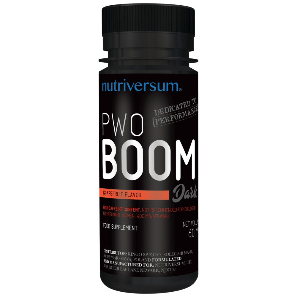 PWO-Boom | Pre-Workout Shot – 60 ml