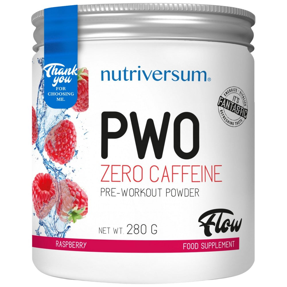 PWO Null Koffein | Stimulationsfreies Pre-Workout-Pulver – 280 Gramm