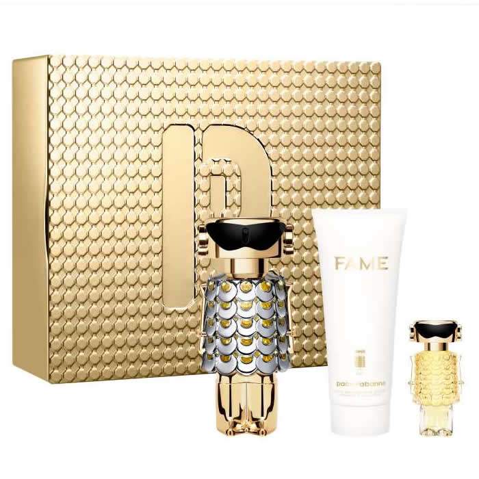 <tc>PACO RABANNE</tc> Fame Eau de Parfum Spray 80ml Set 3-teilig