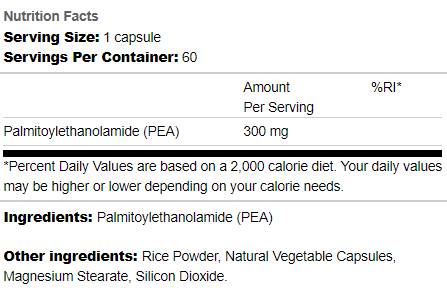 Palmitoylethanolamid 300 mg – 60 Kapseln