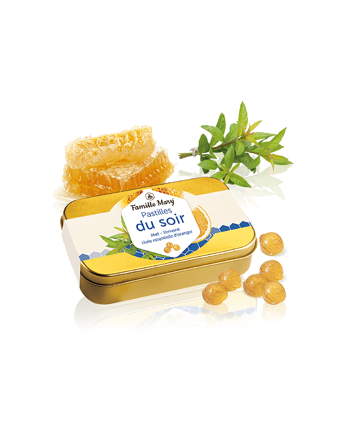 Lutschpastillen für ruhigen Schlaf mit Honig und Eisenkraut – Pastilles du Soir
