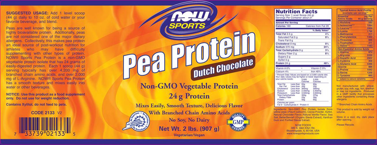 Erbsenprotein – 908 Gramm