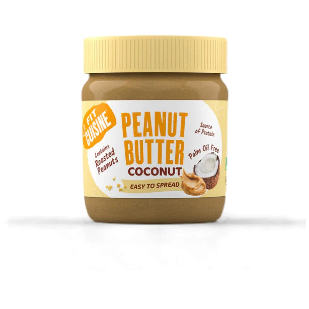 Fit Cuisine Erdnussbutter mit Kokosnuss - 350 Gramm