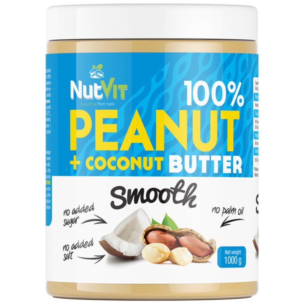 Erdnussbutter + Kokosbutter – 1000 Gramm