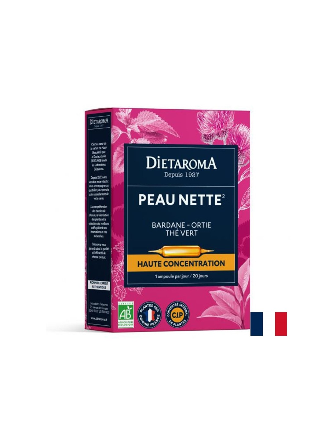 Peau Nette Clean Skin, 20 Trinkampullen