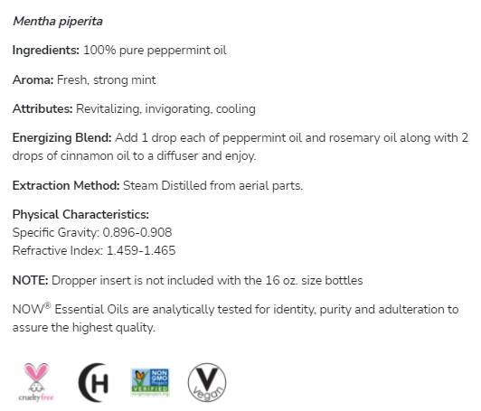 Pfefferminzöl | 100 % reine Mentha Piperita – 30 ml