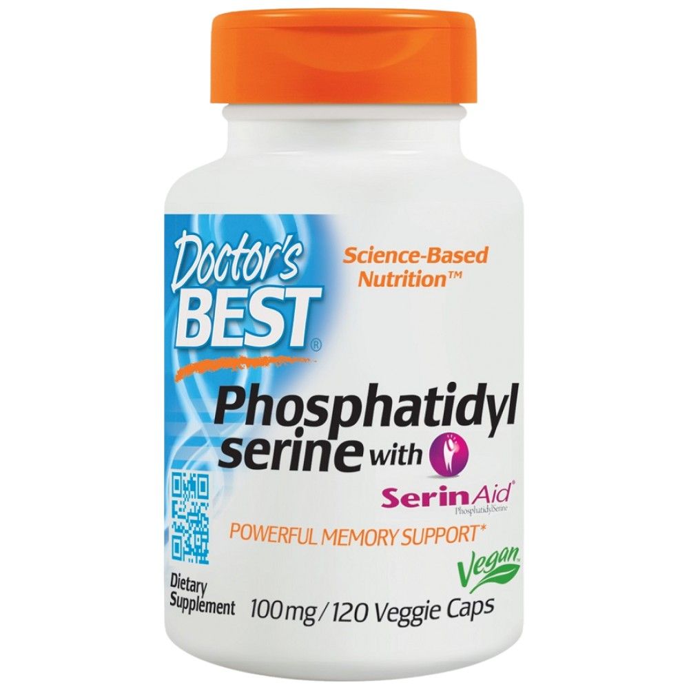 Phosphatidylserin 100 mg | Mit SerinAid – 120 Kapseln