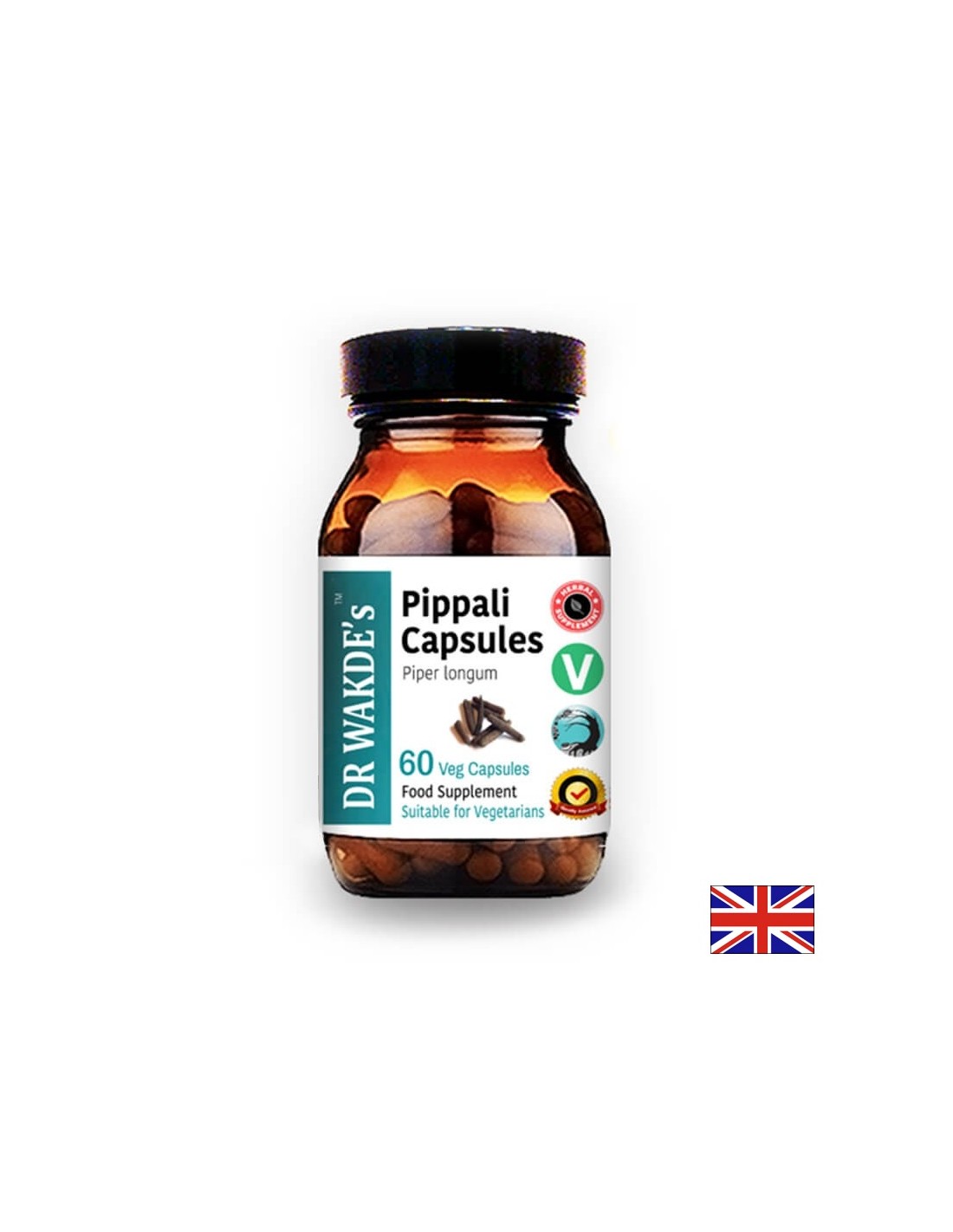 Pippali – Langer Pfeffer (Pippali) – Verdauung und gesundes Abnehmen, 60 Kapseln