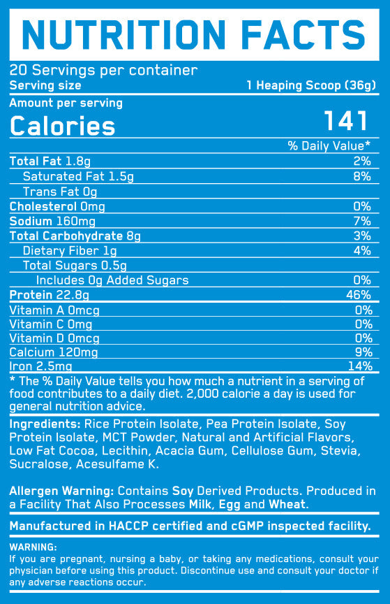 Pflanzenprotein – 0,750 kg