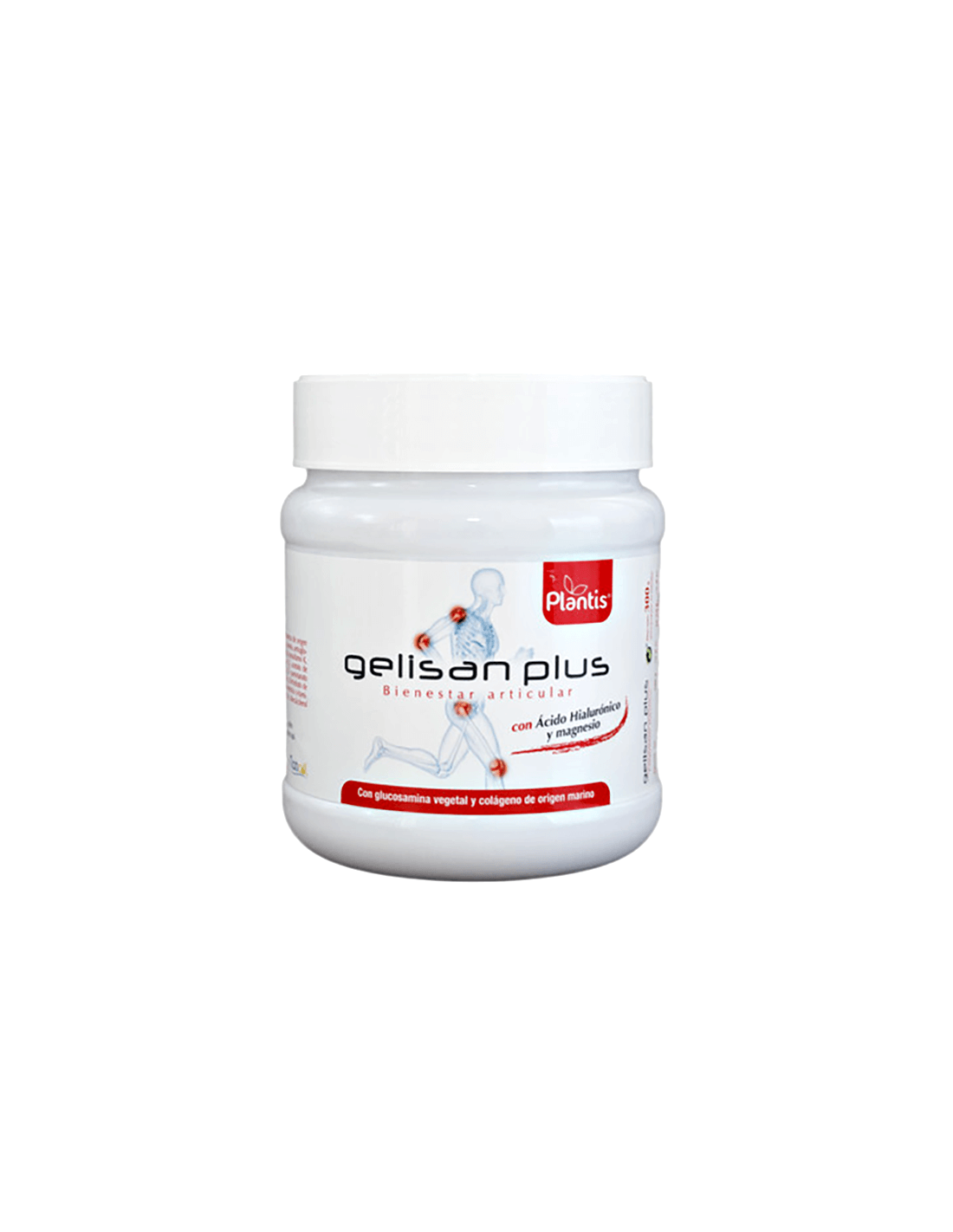 Meereskollagen + Hyaluronsäure, Glucosamin, Vitamine und Magnesium Plantis, 600 g Pulver