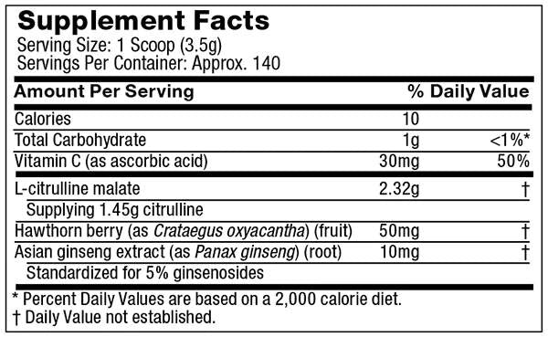 Platin-Citrullin-Malat + – 492 Gramm