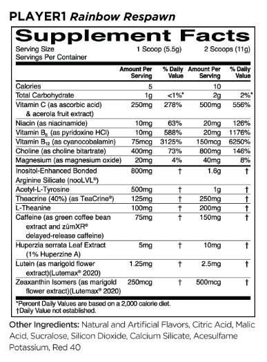 Spieler1 | Gaming-Performance-Booster – 220 Gramm