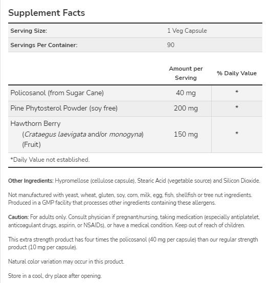Polico<tc>san</tc>ol 40 mg | Extra Stark - 90 Kapseln