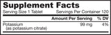 Kaliumcitrat 99 mg 120 Tabletten
