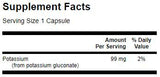Kaliumgluconat 99 mg 250 Kapseln
