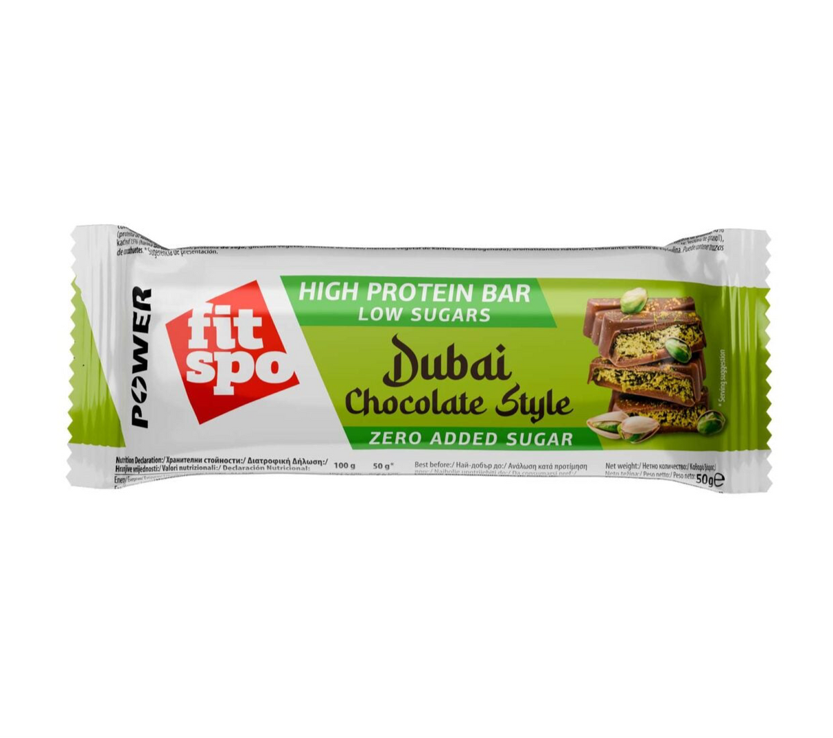 Power Bar Dubai Schokolade – 50 g
