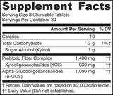 Präbiotisches XOS + α-GOS – Präbiotische 90 Kautabletten